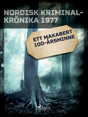 cover image of Ett makabert 100-årsminne